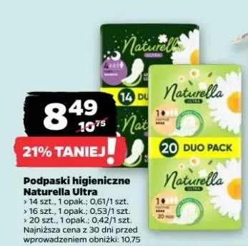 Podpaski higieniczne Ultra