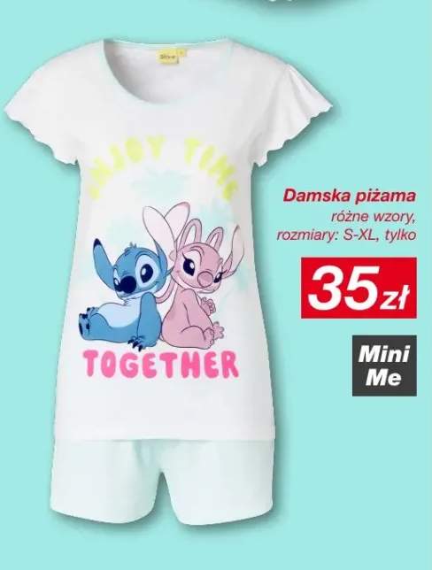 Piżama damska różne wzory