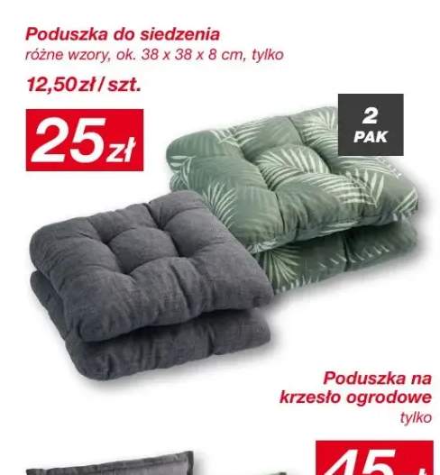 Poduszka na krzesło ogrodowe