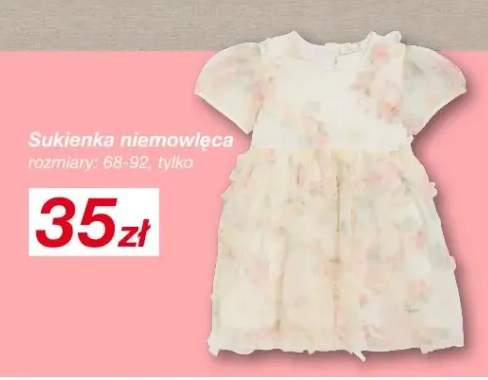 Sukienka niemowlęca