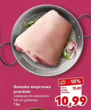 Golonka wieprzowa przednia najlepsza do pieczenia lub na galaretę