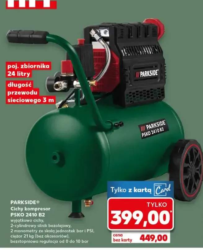 Cichy kompresor PSKO 2410 B2