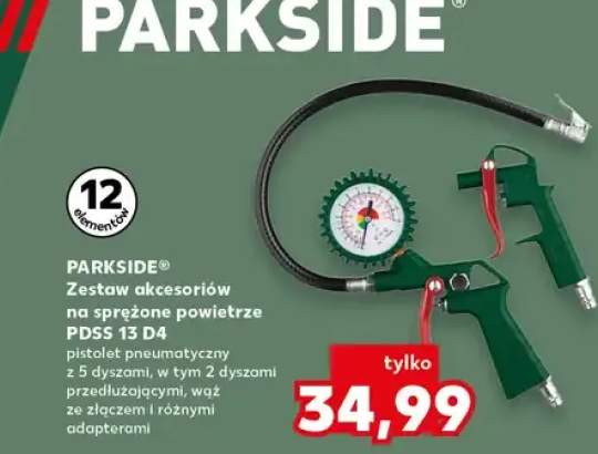 Zestaw akcesoriów na sprężone powietrze PDSS 13 D4