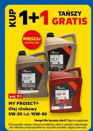 Olej silnikowy 5W-30 lub 10W-40