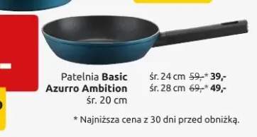 Patelnia Basic Azurro Ambition śr. 20 cm