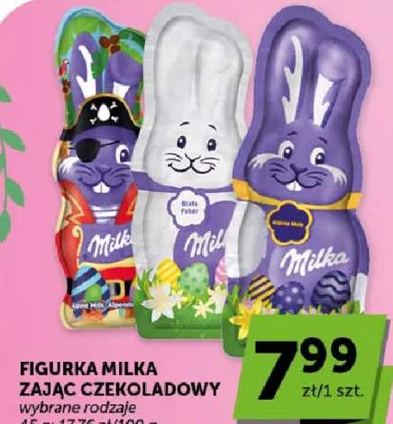 Figurka Milka zając czekoladowy