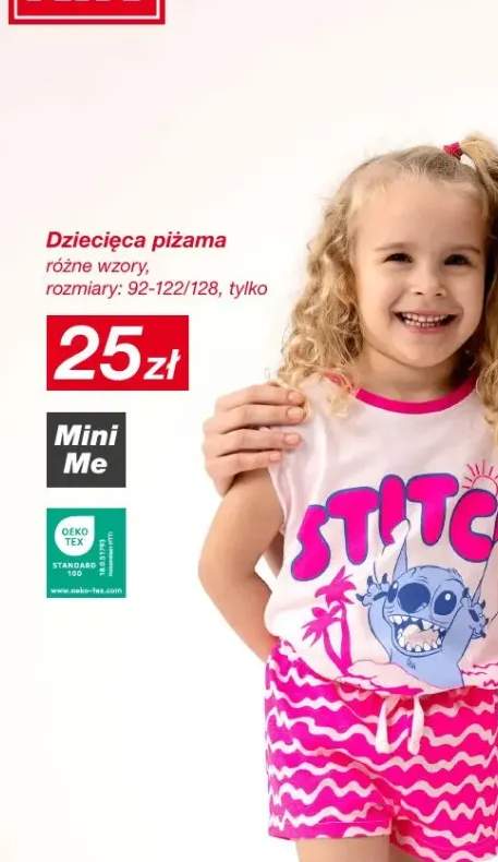 Piżama dziecięca różne wzory
