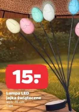 Lampa LED jajka świąteczne