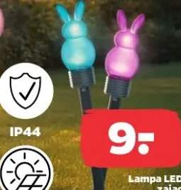 Lampa LED zając