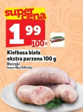 Kiełbasa biała ekstra parzona
