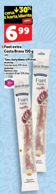 Fuet extra Costa Brava