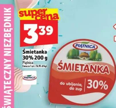 Śmietanka 30% 200g