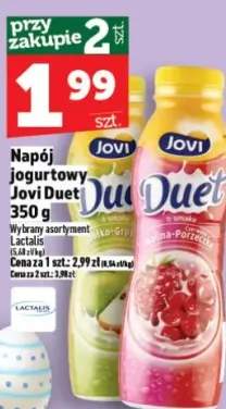 Napój jogurtowy Jovi Duet 350g