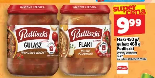 Flaki 450g / gulasz 460g