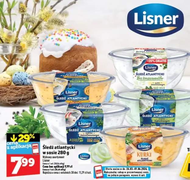 Śledź atlantycki w sosie