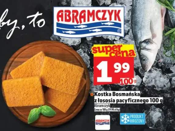 Kostka Bosmańska z łososia pacyficznego