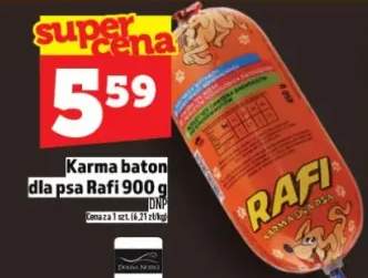 Karma baton dla psa Rafi