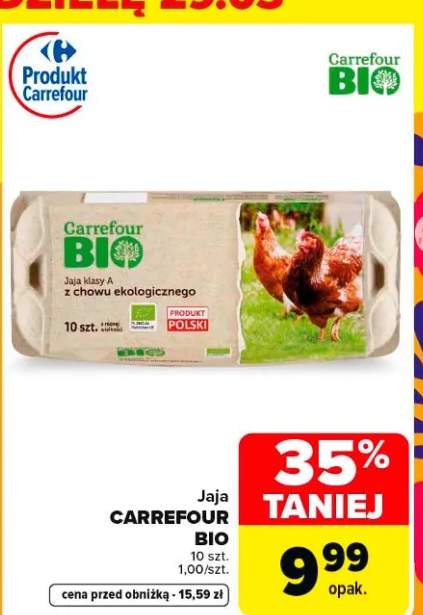 Jaja z chowu ekologicznego