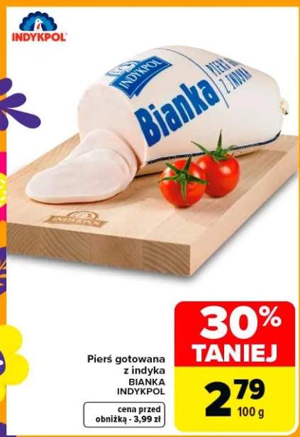 Pierś gotowana z indyka