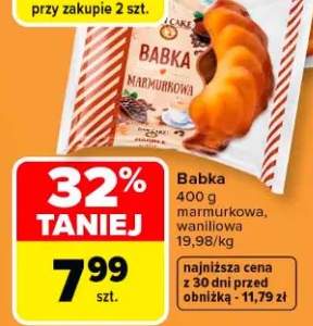 Babka marmurkowa 400 g