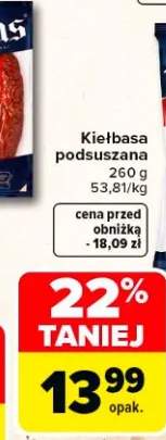 Kiełbasa podsuszana