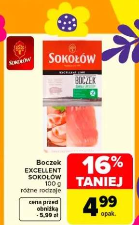 Boczek Excellent Line różne rodzaje