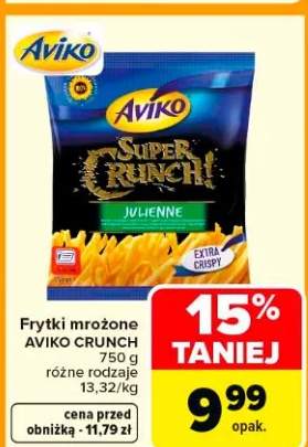 Frytki mrożone Super Crunch Julienne