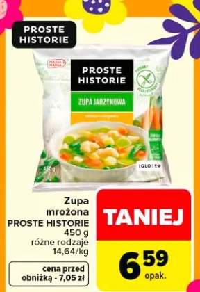 Zupa mrożona różne rodzaje