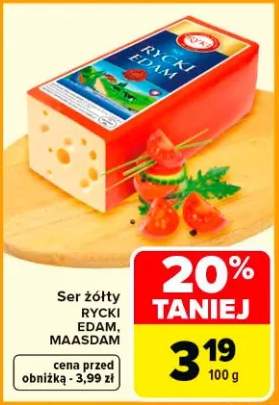 Ser żółty Edam, Maasdam