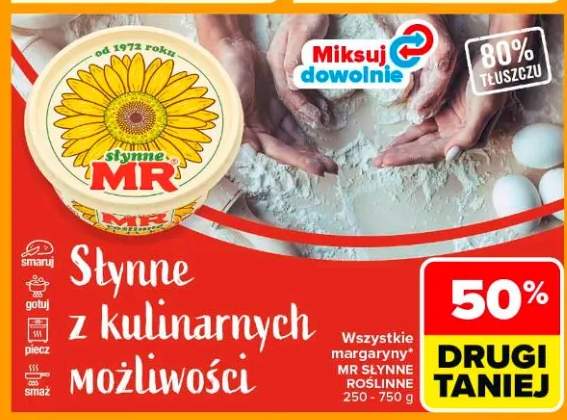 Margaryna słynne roślinne