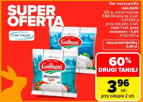 Ser mozzarella różne rodzaje