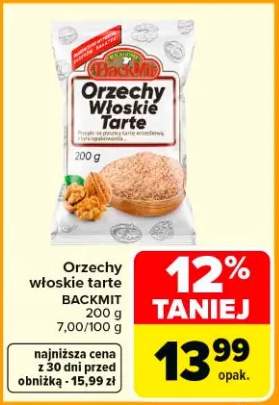 Orzechy włoskie tarte