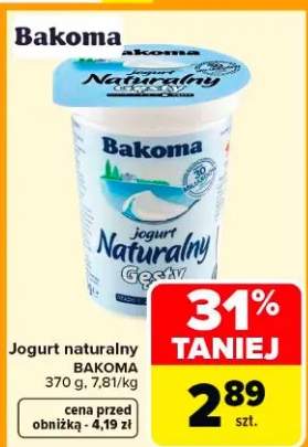 Jogurt naturalny gęsty