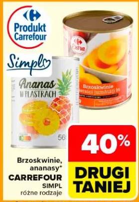 Brzoskwinie w puszce