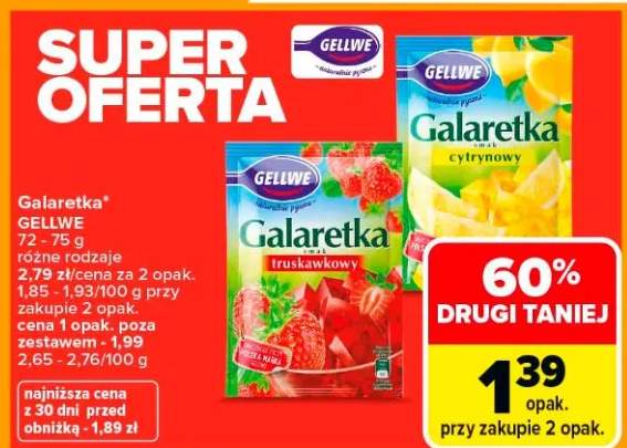 Galaretka truskawkowy