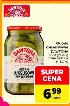 Ogórki luksusowe konserwowe