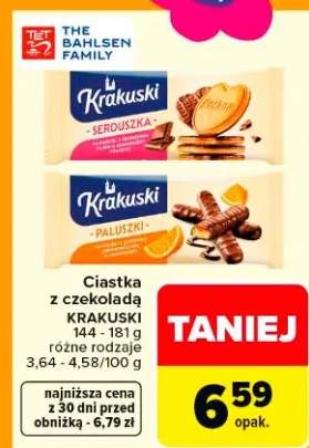 Ciastka z czekoladą Serduszka
