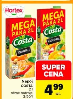 Napój Costa pomarańcza