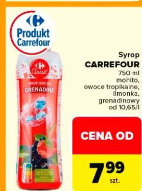 Syrop grenadine mohito, owoce tropikalne, limonka, grenadinowy