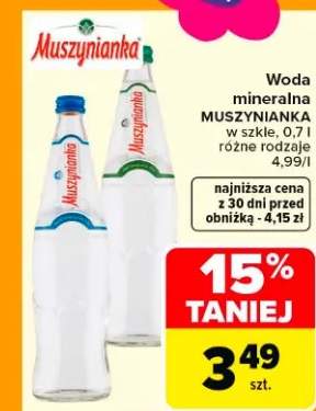Woda mineralna w szkle różne rodzaje