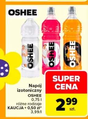 Napój izotoniczny różne rodzaje