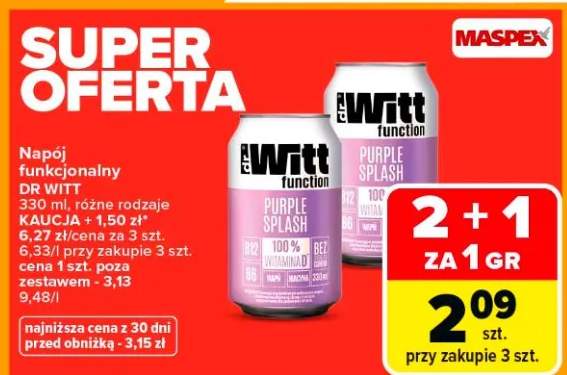 Napój funkcjonalny Purple Splash