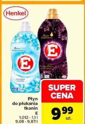 Płyn do płukania tkanin E