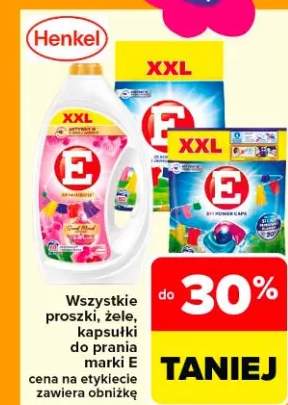 Proszki, żele, kapsułki do prania XXL
