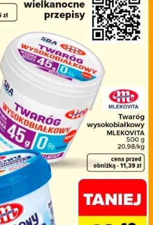 Twaróg wysokobiałkowy 500 g