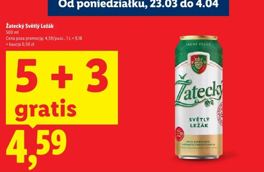 Piwo Světlý Ležák