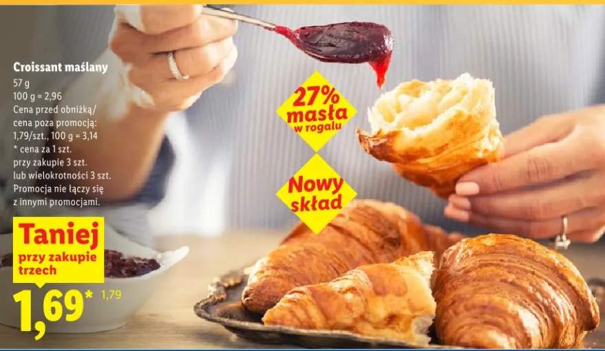 Croissant maślany
