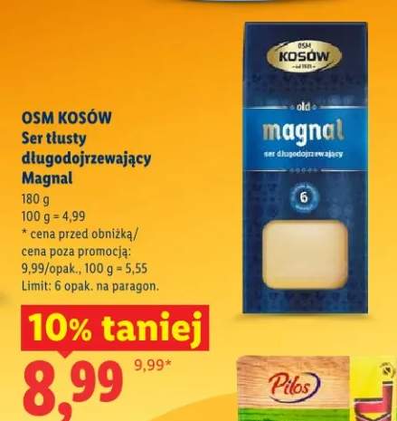 Ser tłusty długodojrzewający Magnal