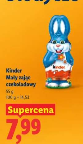 Mały zając czekoladowy