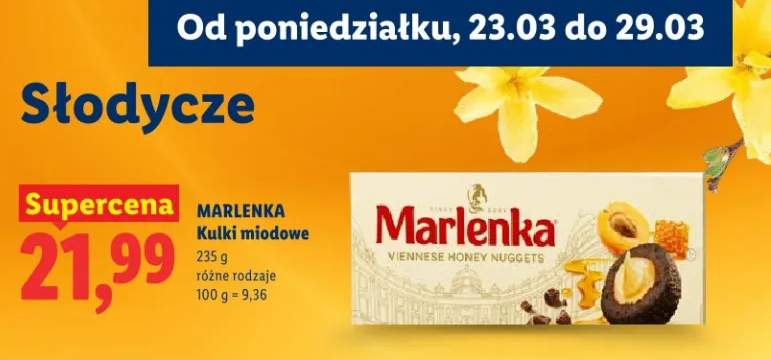 Kulki miodowe różne rodzaje